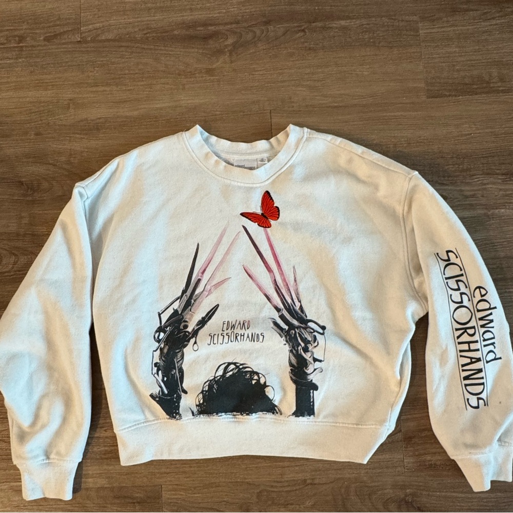 Edward Scissorhands Crewneck Sweatshirt - Size XS